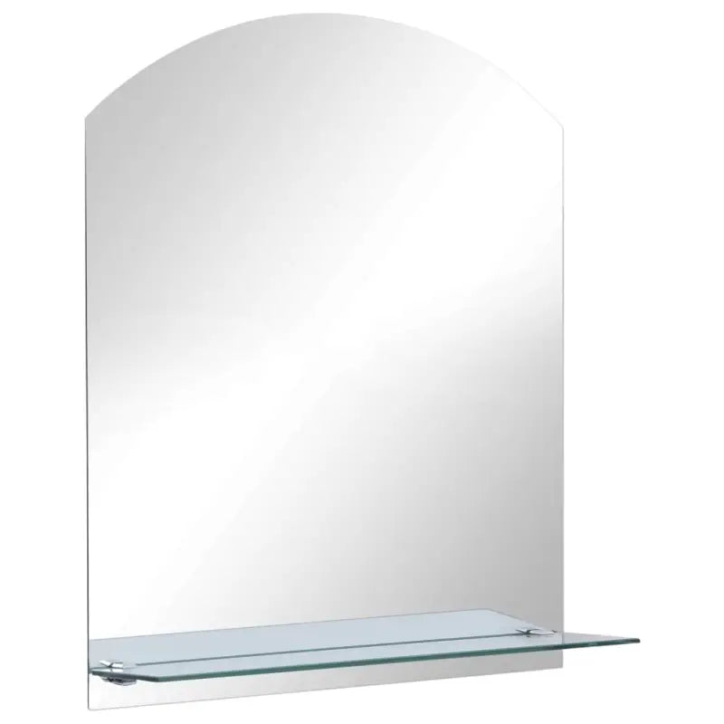Wandspiegel met schap van gehard glas voor badkamer of woonkamer - Spiegels