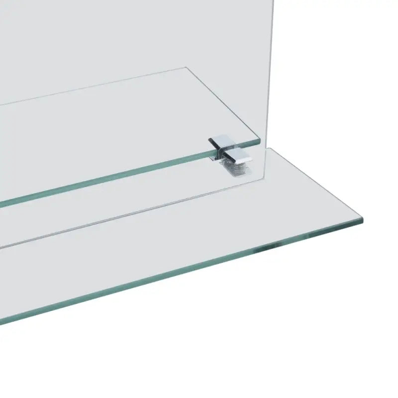 Wandspiegel met schap van gehard glas voor badkamer of woonkamer - Spiegels
