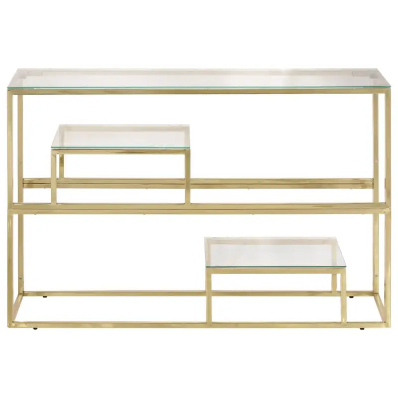 Wandtafel met gehard glas voor decoratie en functionaliteit - Consoletafels