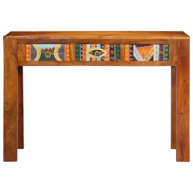 Wandtafel van massief acaciahout voor woonkamer en slaapkamer - Consoletafels