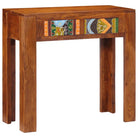 Wandtafel van massief acaciahout voor woonkamer en slaapkamer - 80 cm / 1 - Consoletafels