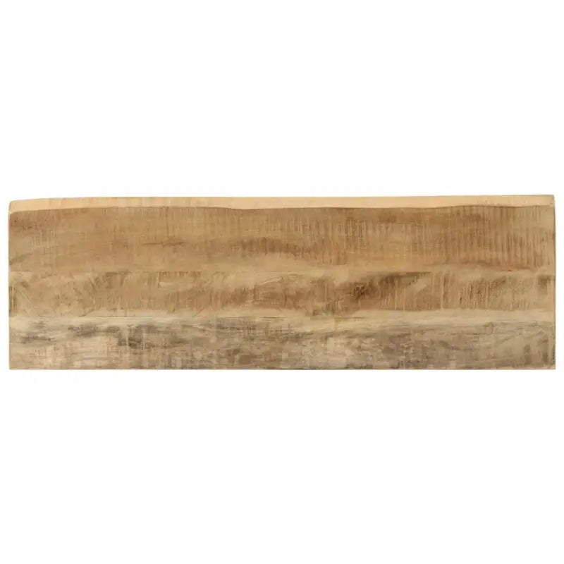 Wandtafel van massief mangohout met natuurlijke rand en vorm - Consoletafels