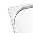 Warmhoudschalen van roestvrij staal inclusief levering bevat - Warmhoudschalen