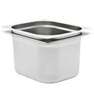 Warmhoudschalen van roestvrij staal voor in de horeca levering bevat - 325 x 265 x 200 mm - Warmhoudschalen