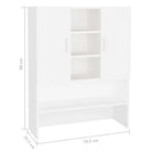 Wasmachinekast voor extra opbergruimte in de badkamer - Accessoires voor wasmachines & drogers