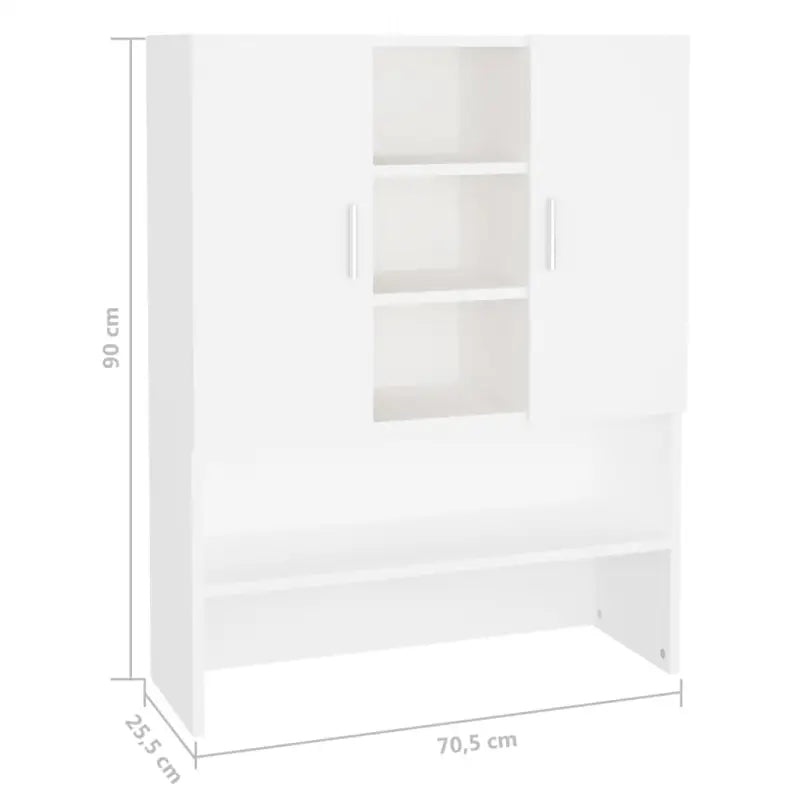 Wasmachinekast voor extra opbergruimte in de badkamer - Accessoires voor wasmachines & drogers