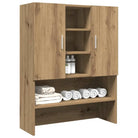 Wasmachinekast voor extra opbergruimte in de badkamer - artisanaal eikenkleurig - Accessoires voor wasmachines & drogers