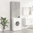 Wasmachinekast voor extra opbergruimte in de badkamer - Grijs sonoma - Accessoires voor wasmachines & drogers