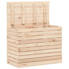 Wasmand biedt stijlvolle opbergruimte van massief grenenhout - Naturel / 88.5 x 44 x 66 cm / 1 - Wasmanden