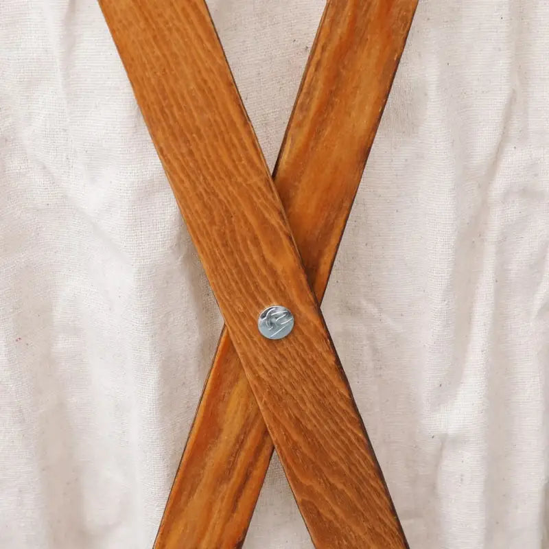 Wasmand met stoffen zak en stevig houten frame montag vereist - Crème / 1 - Wasmanden