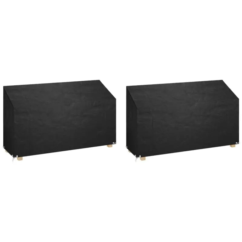 Water- en uv-bestendige tuinmeubelhoezen voor bankjes - 210 x 70 x 70/88 cm / 2 - Tuinmeubelhoezen