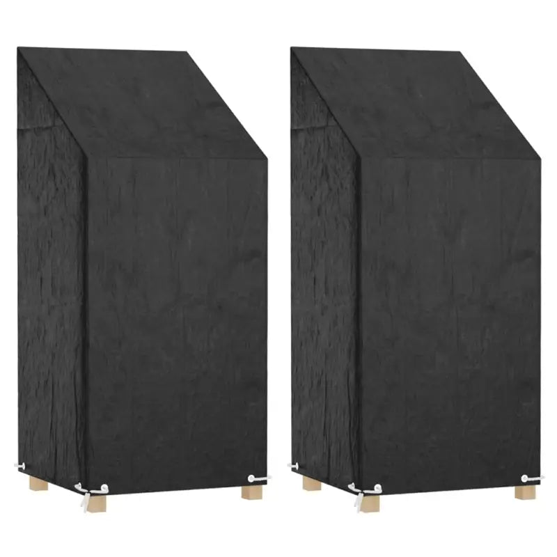 Water- en uv-bestendige tuinstoelhoezen voor beschermend tuinmeubilair - 65 x 65 x 110/150 cm / 2 - Tuinmeubelhoezen