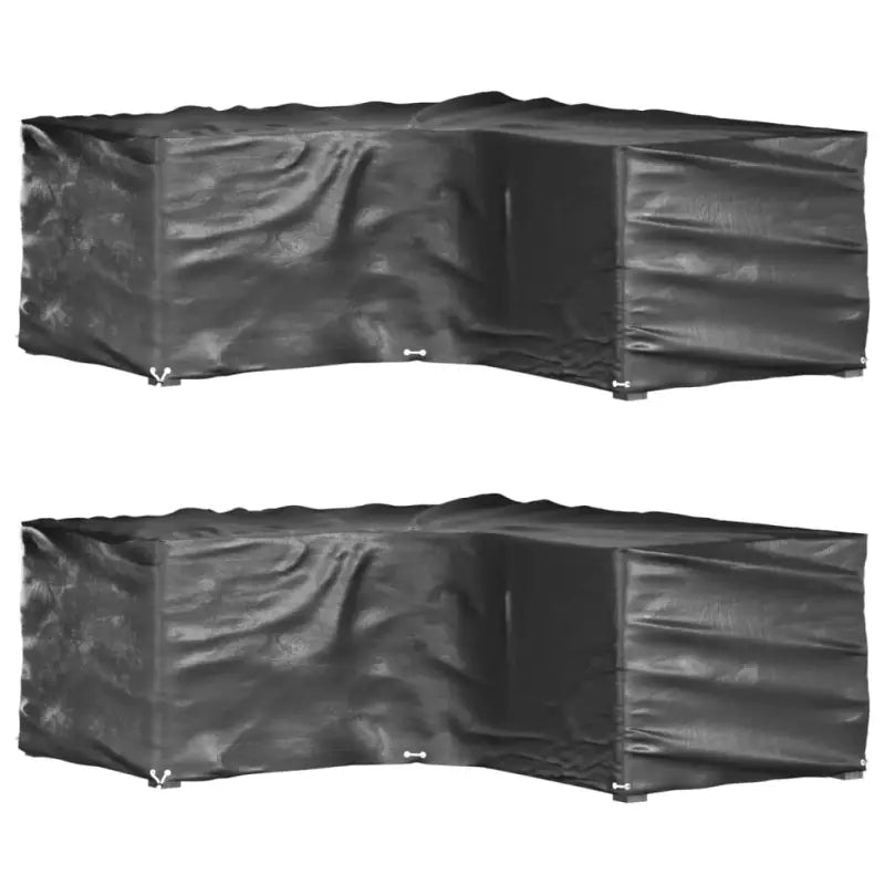 Waterbestendige tuinmeubelhoezen voor rattan sets - 185 x 185 x 70 cm / 2 - Tuinmeubelhoezen