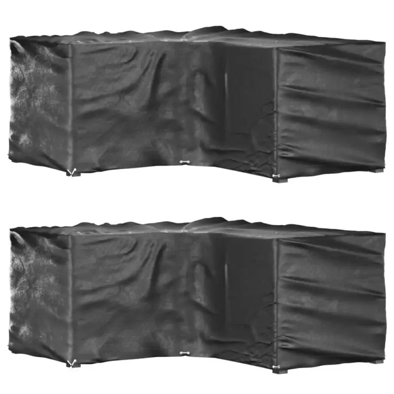 Waterbestendige tuinmeubelhoezen voor rattan sets - 185 x 185 x 90 cm / 2 - Tuinmeubelhoezen
