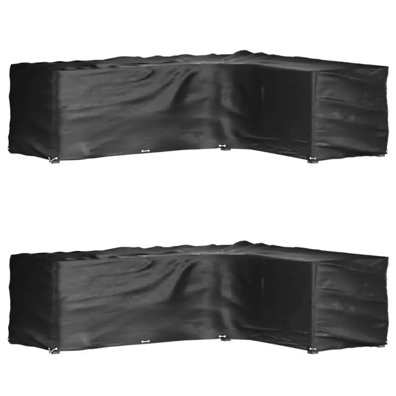 Waterbestendige tuinmeubelhoezen voor rattan sets - 260 x 210 x 80 cm / 2 - Tuinmeubelhoezen