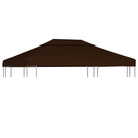 Waterdichte doeken voor partytenten en prieeltjes - Bruin / 3 x 4 m / 1 - Doeken voor partytenten & prieeltjes