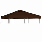 Waterdichte doeken voor partytenten en prieeltjes - Bruin / 3 x 3 m / 1 - Doeken voor partytenten & prieeltjes