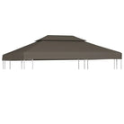 Waterdichte doeken voor partytenten en prieeltjes - Taupe / 3 x 4 m / 1 - Doeken voor partytenten & prieeltjes