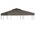 Waterdichte doeken voor partytenten en prieeltjes - Taupe / 3 x 3 m / 1 - Doeken voor partytenten & prieeltjes