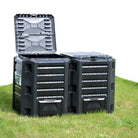 Weerbestendige compostbak voor tuin en keukenafval - 380 l / 1 - Compostbakken