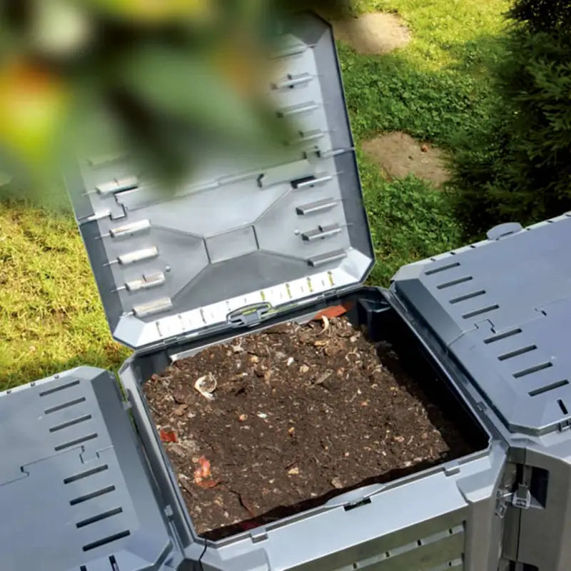 Weerbestendige compostbak voor tuin en keukenafval - Compostbakken
