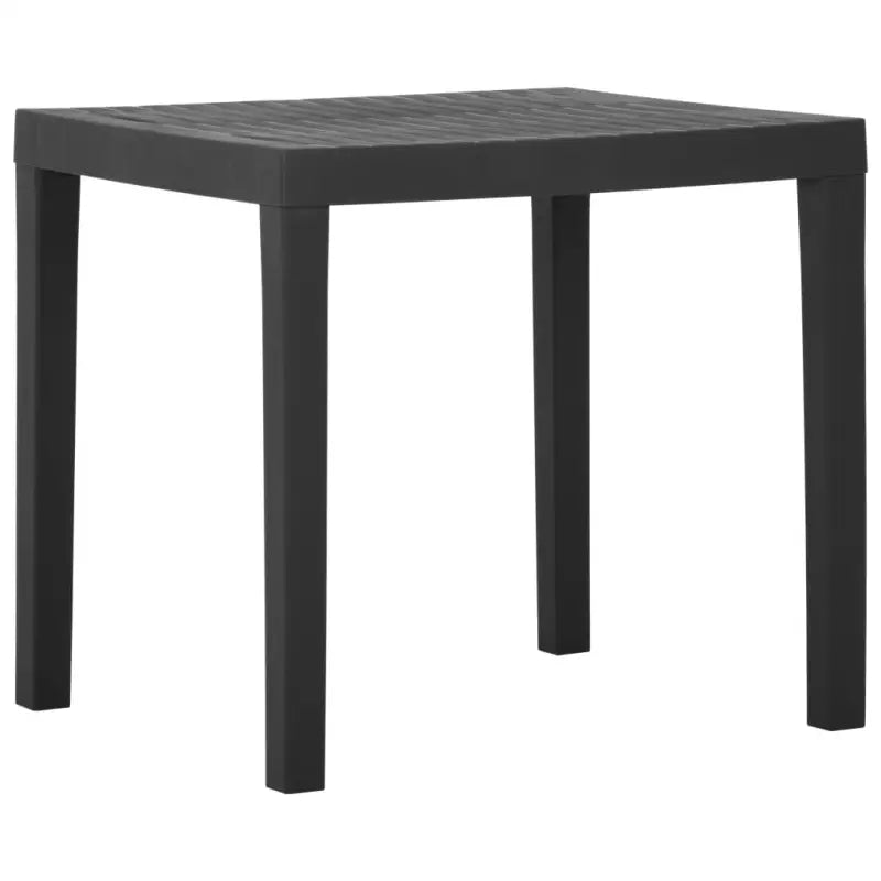 Weerbestendige kunststof tuintafel voor buitengebruik - Grijs / 1 - Tuintafels