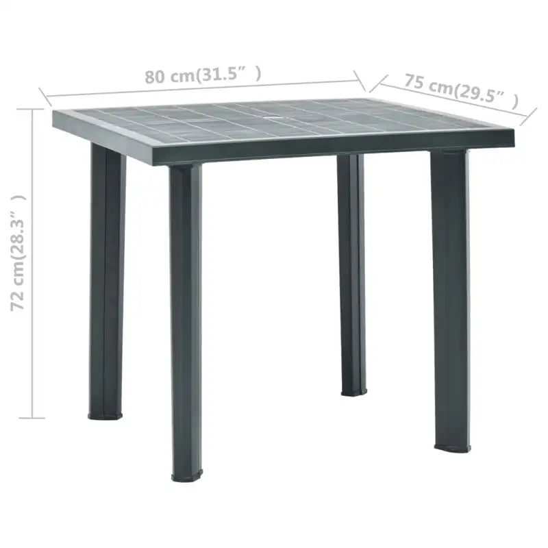 Weerbestendige Tuin Tafel van Duurzaam Kunststof - Tuintafels