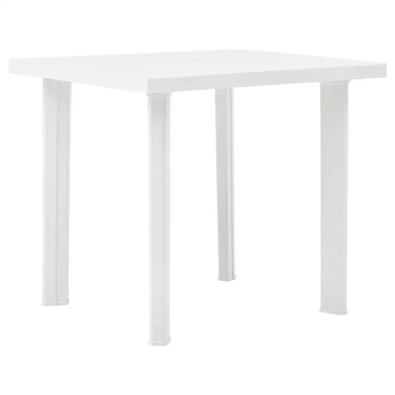 Weerbestendige Tuin Tafel van Duurzaam Kunststof - Wit / 1 - Tuintafels
