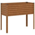 Weervast staal plantenbak voor tuin balkon en terras decoratie - Bloempotten & plantenbakken