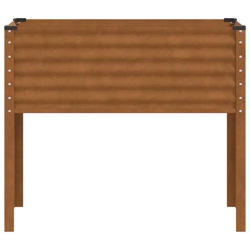 Weervast staal plantenbak voor tuin balkon en terras decoratie - Bloempotten & plantenbakken