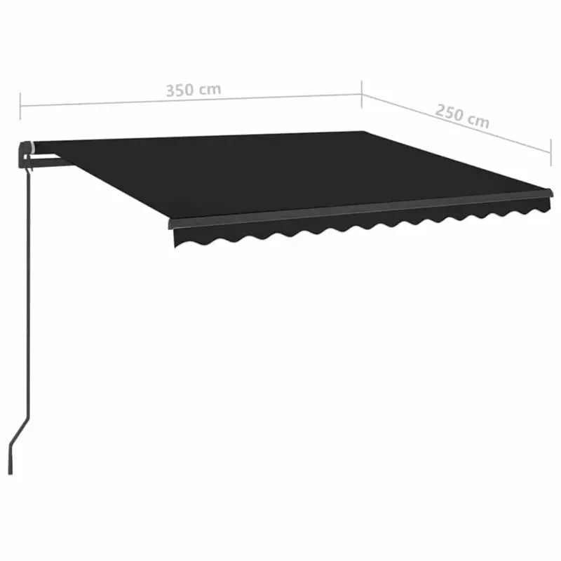 Wees voorzichtig met de buitenluifel van gepoedercoat aluminium - Zonwering
