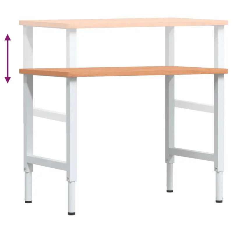 Werkbank met massief beukenhout en groot werkgebied - Werkbanken