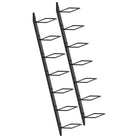 Wijnrek voor aan de muur levering bevat trendy modern design - Wijnrekken