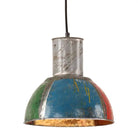 Witte coating hanglamp met lengte van 142 cm voor woonkamer en keuken - Multikleur / Ø 28.5 cm / 1 - Lampen