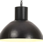Witte coating hanglamp met lengte van 142 cm voor woonkamer en keuken - Zwart / Ø 48 cm / 1 - Lampen