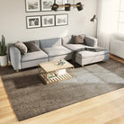 Zacht vloerkleed van polyester getest op schadelijke stoffen - Grijs / 240 x 340 cm - Vloerkleden