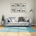 Zacht vloerkleed van polyester met STANDARD 100 op schadelijke stoffen - Groen / 160 x 160 cm - Vloerkleden