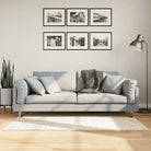 Zacht vloerkleed van polyester met STANDARD 100 op schadelijke stoffen - Beige / 80 x 150 cm - Vloerkleden