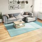 Zacht vloerkleed van polyester met STANDARD 100 op schadelijke stoffen - Groen / 200 x 280 cm - Vloerkleden