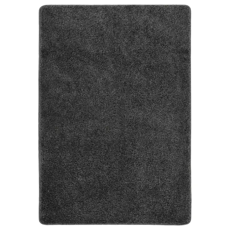 Zacht vloerkleed voor warmte en decoratie in je interieur - Donkergrijs / 120 x 170 cm - Vloerkleden
