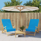 Zachte en comfortabele strandhanddoek voor strand en vakantie - Turquoise / 60 x 135 cm / 2 - Strandlakens