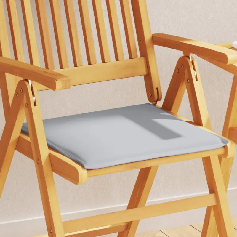 Zachte schuimvulling tuin zitkussens voor optimaal zitcomfort - Lichtgrijs / 2 - Stoelkussens