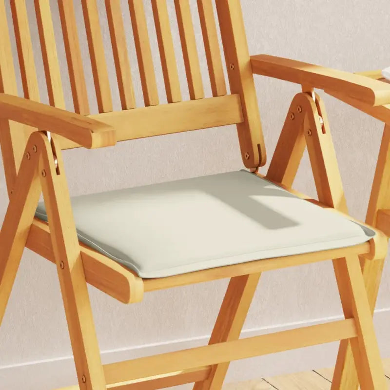 Zachte schuimvulling tuin zitkussens voor optimaal zitcomfort - Crème / 6 - Stoelkussens