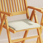 Zachte schuimvulling tuin zitkussens voor optimaal zitcomfort - Crème / 2 - Stoelkussens