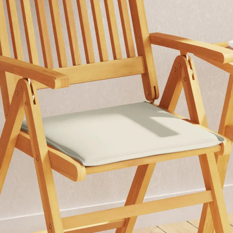 Zachte schuimvulling tuin zitkussens voor optimaal zitcomfort - Crème / 4 - Stoelkussens