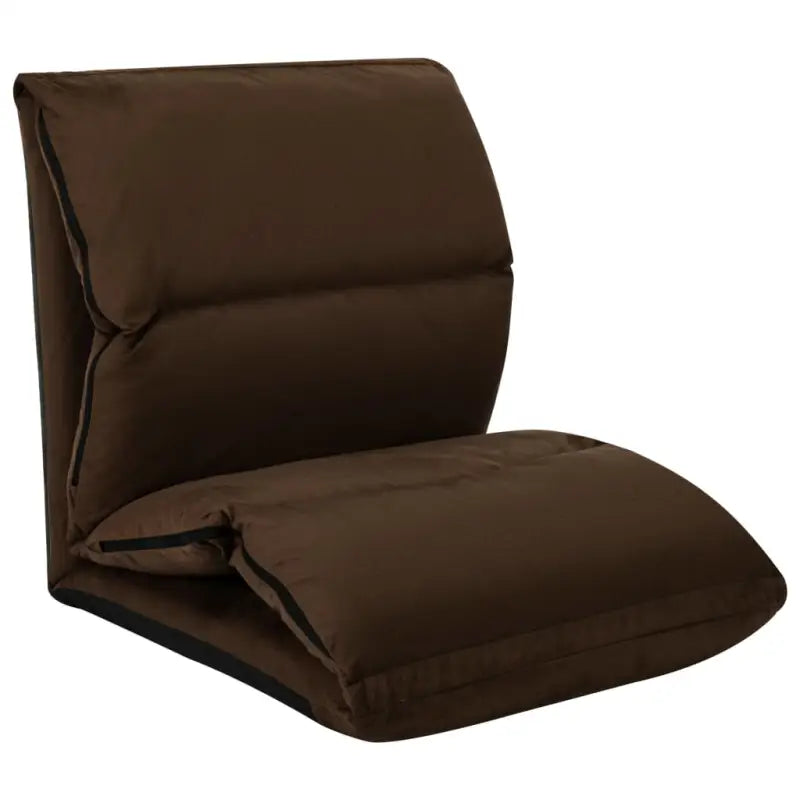 Zachte vloerkousenstoel met eenvoudige opslag voor binnen en buiten - Bruin / 1 - Chaises longues