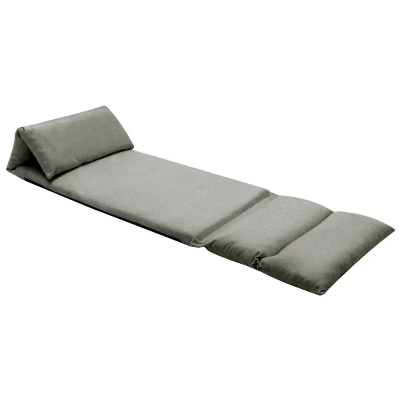 Zachte vloerkousenstoel met eenvoudige opslag voor binnen en buiten - Donkergrijs / 1 - Chaises longues