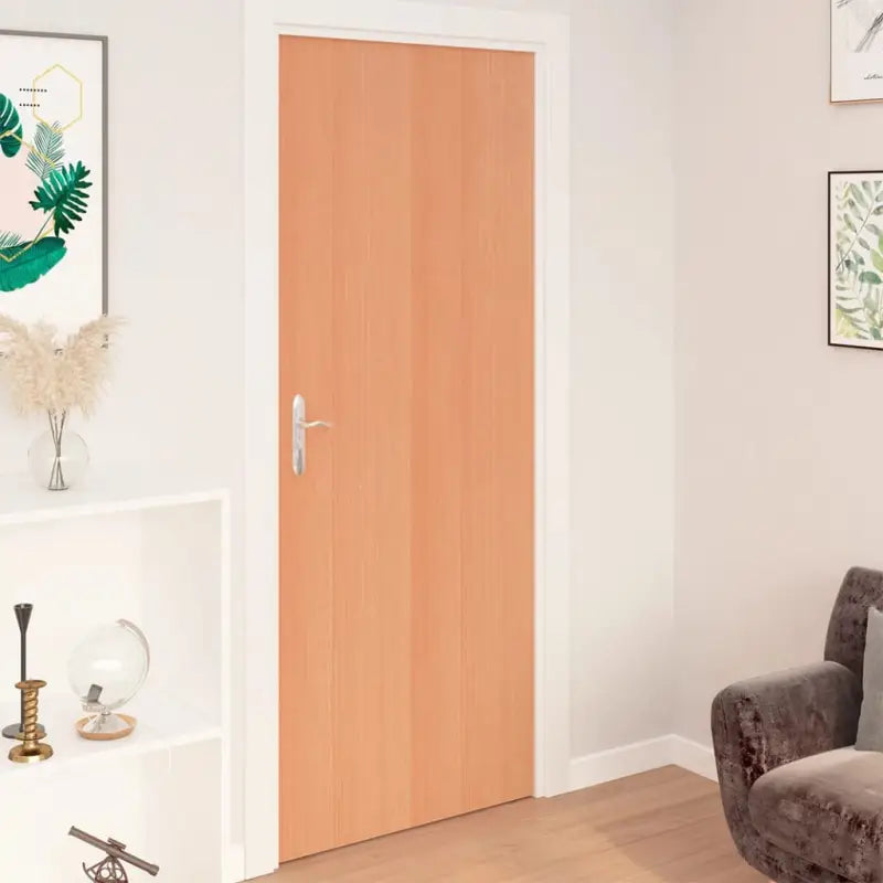 Zelfklevende meubelfolie met hout-look nerven voor interieurupgrades - Japans eiken / 2 - Ruitenfolie