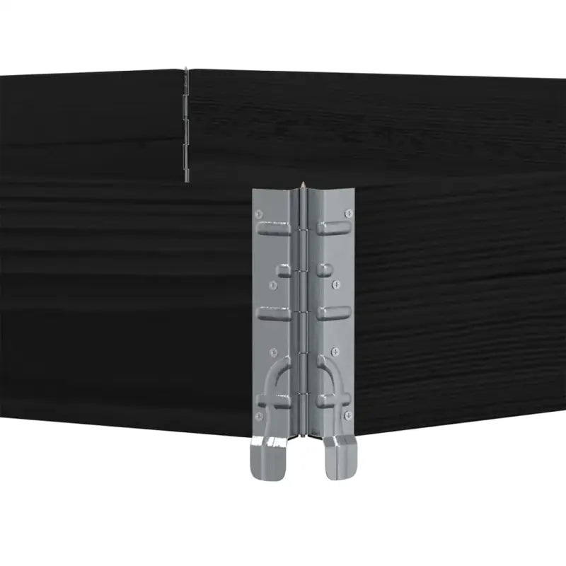 Zeshoekige verhoogde plantenbak van massief grenenhout met gegalvaniseerde scharnieren - Bloempotten & plantenbakken