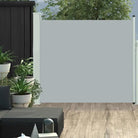 Zijdelings Parasol voor Privacy en Bescherming op Terras of Balkon - Grijs / 100 x 300 cm / 1 - Parasols